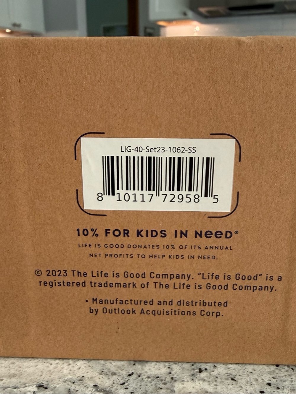 Life is Good Peace Stainless Water Thermos - 40 oz New in Box - Picture 5 of 9
